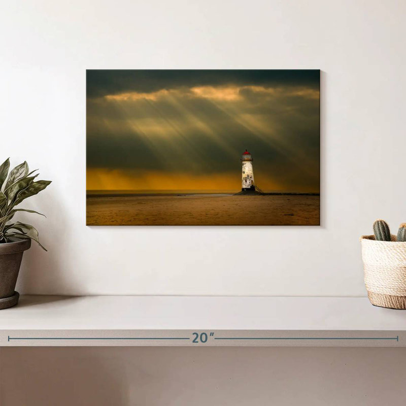 Phare d'Aletra Talacre, H 8 po x l 12 po