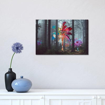 Diversity In The Forest by David Loblaw - Wrapped Canvas Print
