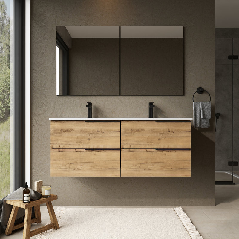 Aernout 2mm Single Bathroom Vanity with Basin