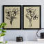 Encre florale I, reproduction encadrée de qualité supérieure - prête à être suspendue-624926469-624926479