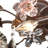 Cristallo Fiore 30'' Wide 3-Light Vanity Light - Deep Rust