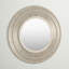 Miroir mural rond en bois de bambou-1728147086