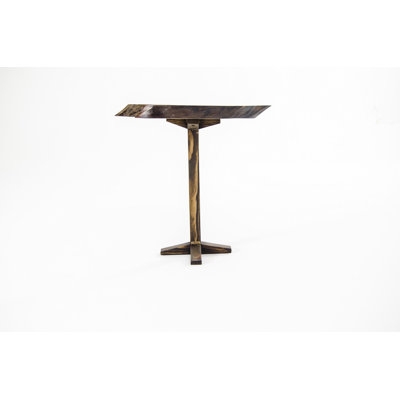 Abercorn Solid Wood Tree Stump End Table