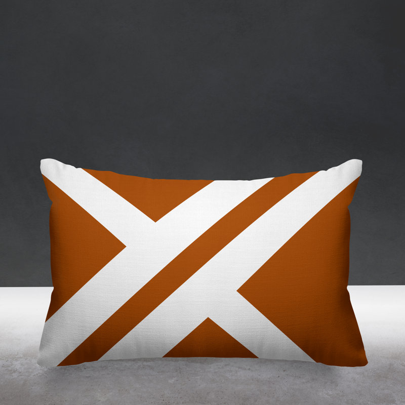 Coussin intérieur / extérieur Timber, Orange brûlé