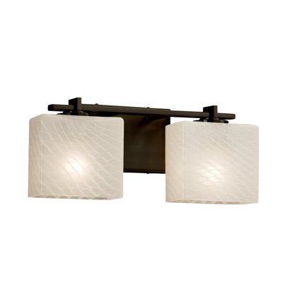 Barre d'éclairage de salle de bain 2 lumières Casson