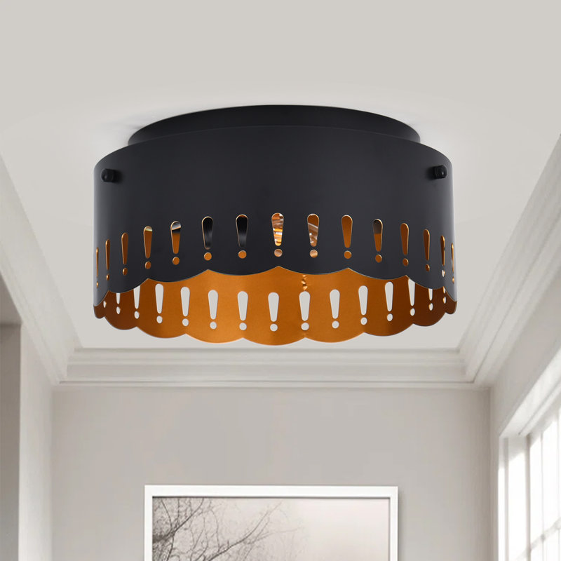 Plafonnier encastré industriel 3 lumières