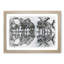 Palm Tree Reflections in Mauritius - Picture Frame Graphic Art Print-56735022-56735023