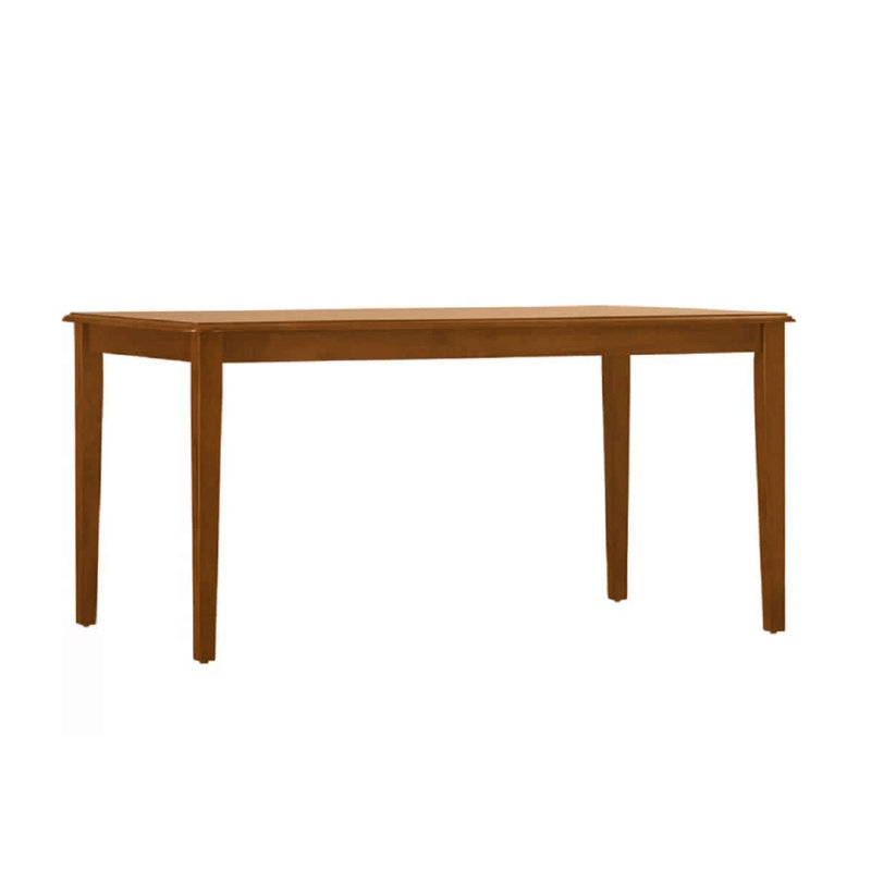 Weldy Solid Wood Dining Table, Walnut