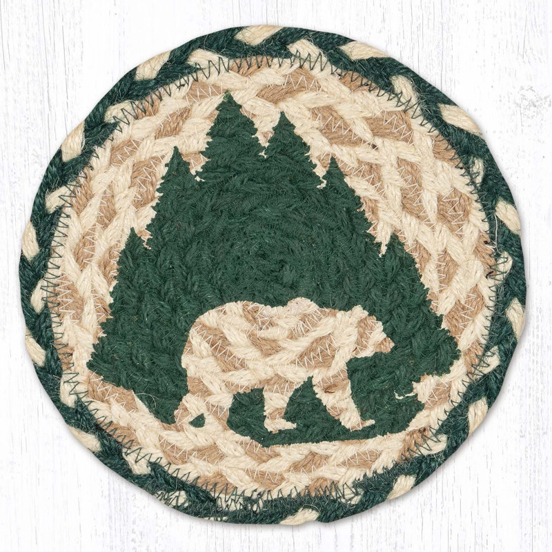 Grand sous-verre EarthRugs LC-505 Tree Line Grizzly