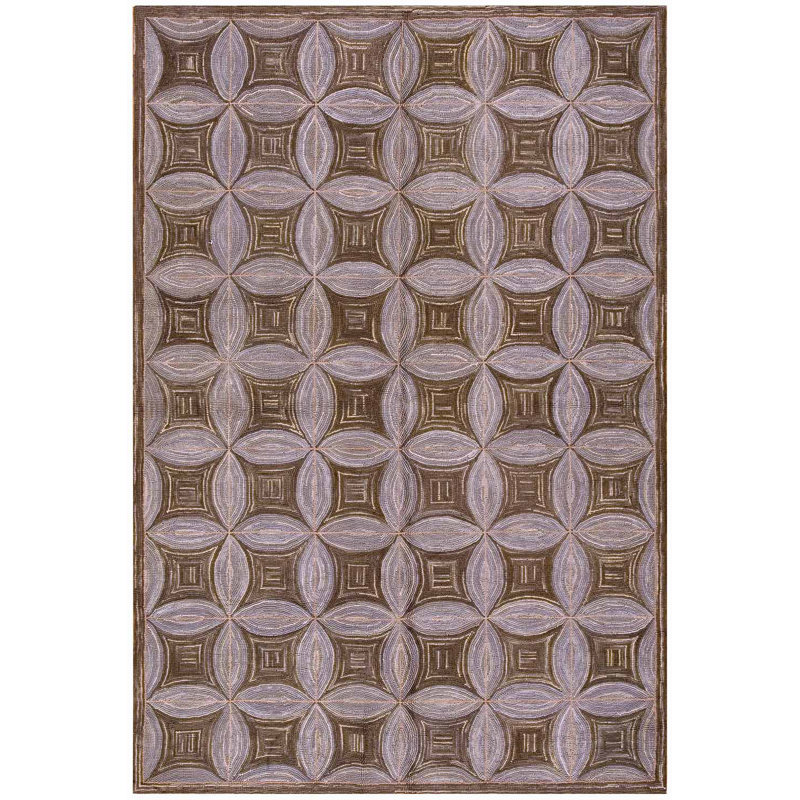 Wool Geometric Area Rug