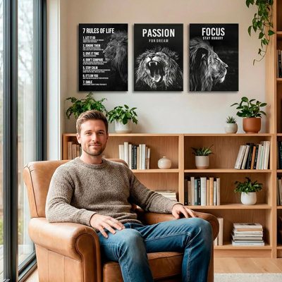 3 Piece Wrapped Canvas Print