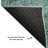 Premium Machine Washable Kiyondrea Teal Rug-194259044