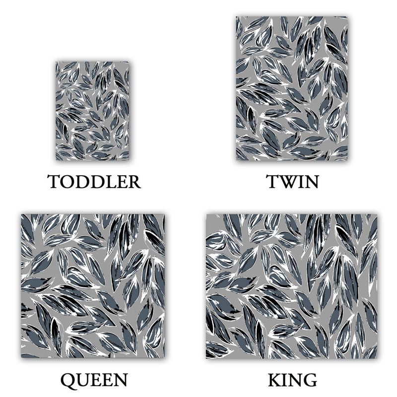 Polyester Floral Duvet Cover, 1 King Duvet Cover + 2 King Shams