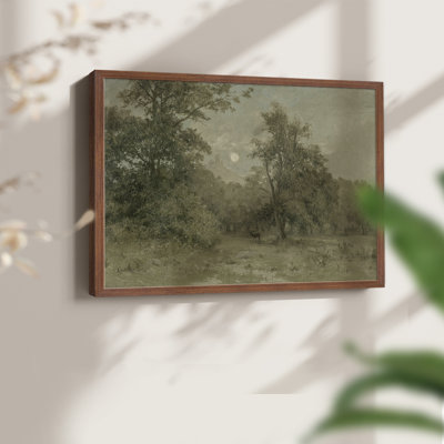 Paysages rétro - DCXCV - reproduction encadrée