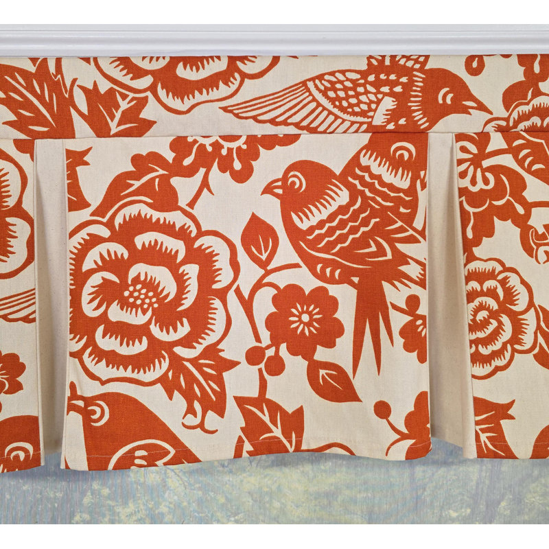  Love Bird Pleated Valance