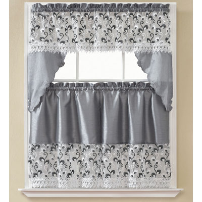Manningtree Floral Swag Kitchen Curtain