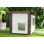 Achilles ECOFLEX Durable Outdoor Cat House with Elevated Base & Ventilation