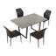 Ensemble de table de salle à manger 5 pièces Lakishia-1727361667