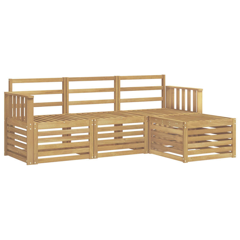189.5cm Wide Patio Sectional Set