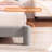 Twin Size Cloud Bed Frame with Round Headboard & Cylindrical Legs