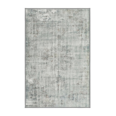 Tapis traditionnel gris / blanc Salamanca