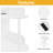 Three-Tier Side Table - White