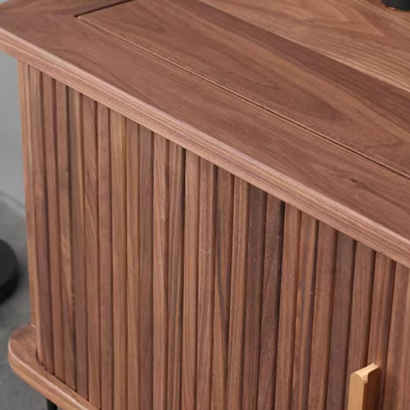 Meuble télé en cerisier, 21.65"H x 82.67"L x 15.74"W