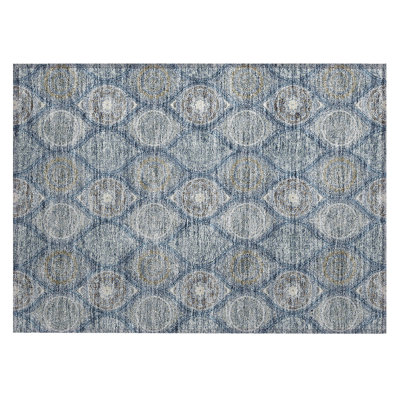 Chayden Washable Geometric Indoor / Outdoor Rug