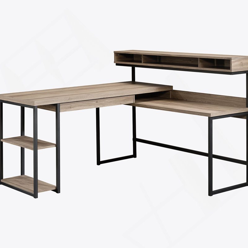 Bureau d'écriture, bureau en L pour la maison, bureau