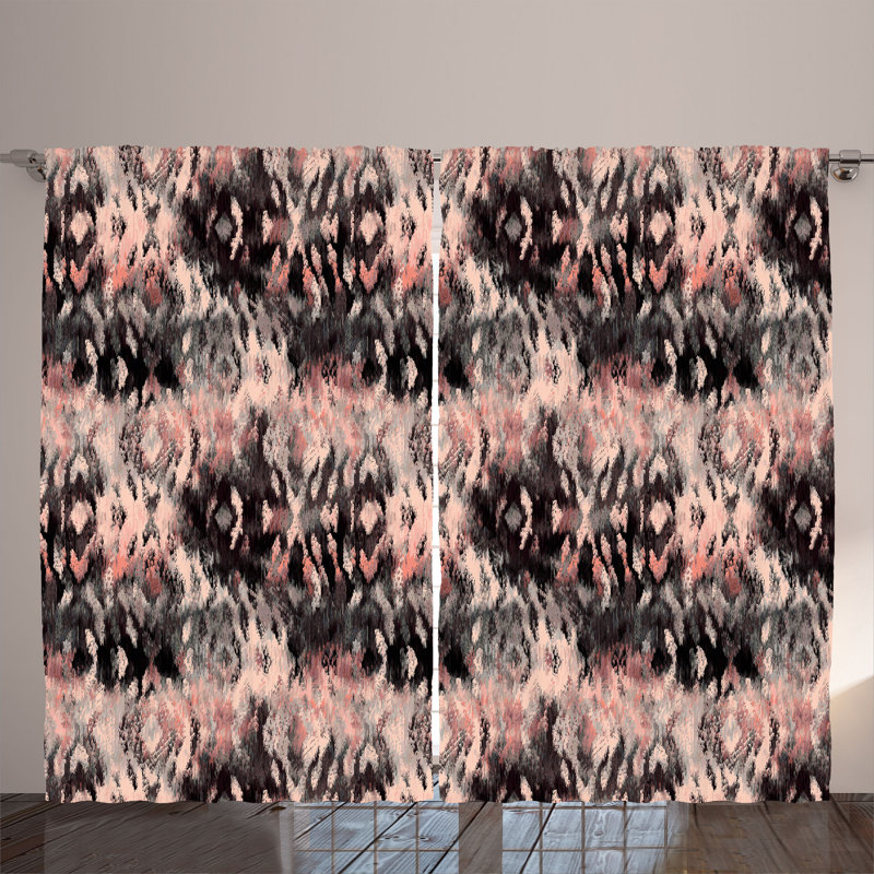 Semi Sheer Curtain Pair