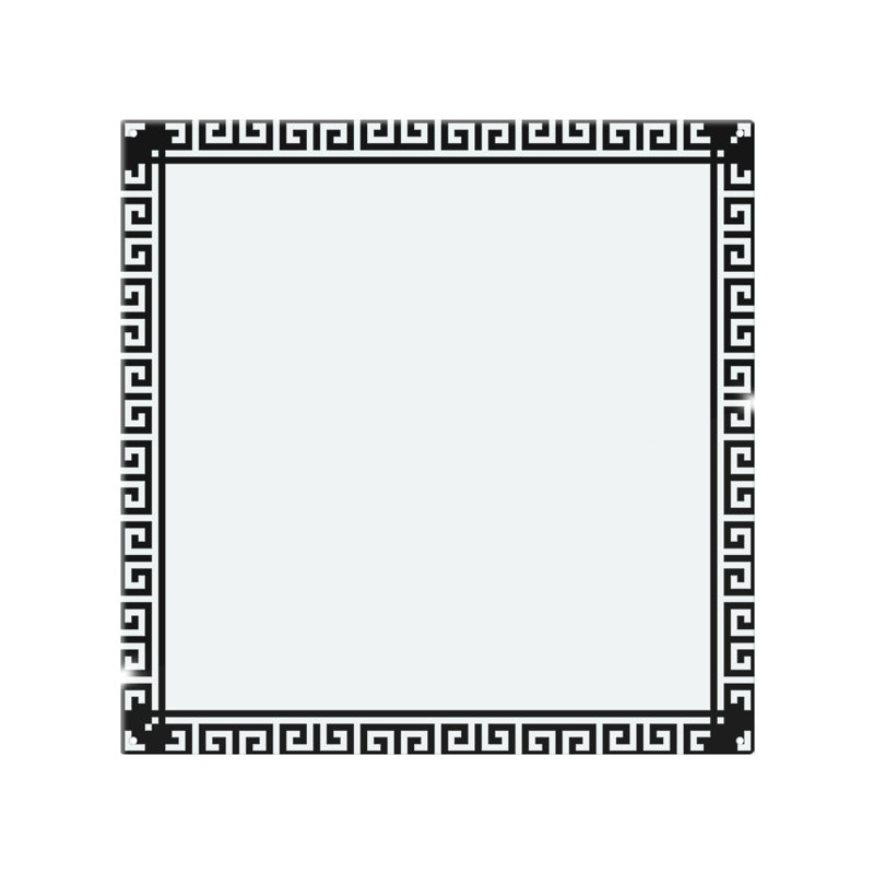 60cm W Glass Peel and Stick, 80cm L x 60cm W