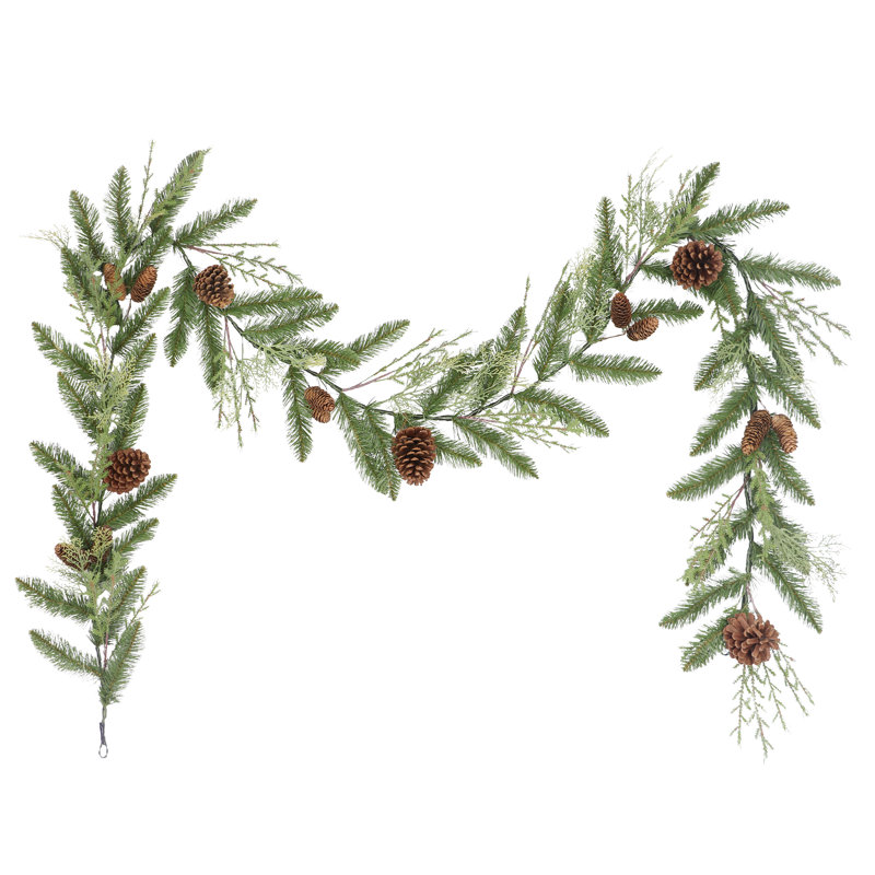 110'' in. Faux Mixed Assortment Garland