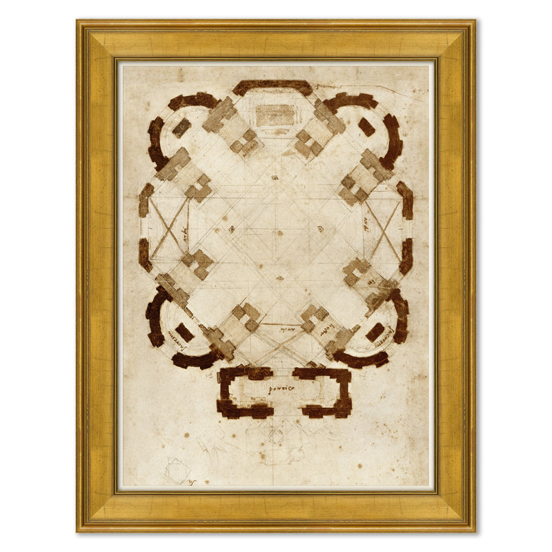 Tratteggiare I & II Framed
