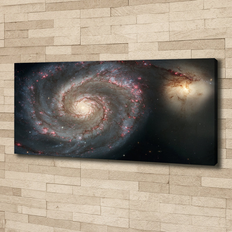 Nebula - No Frame Print on Glass, Canvas, 50cm H x 125cm W x 2cm D