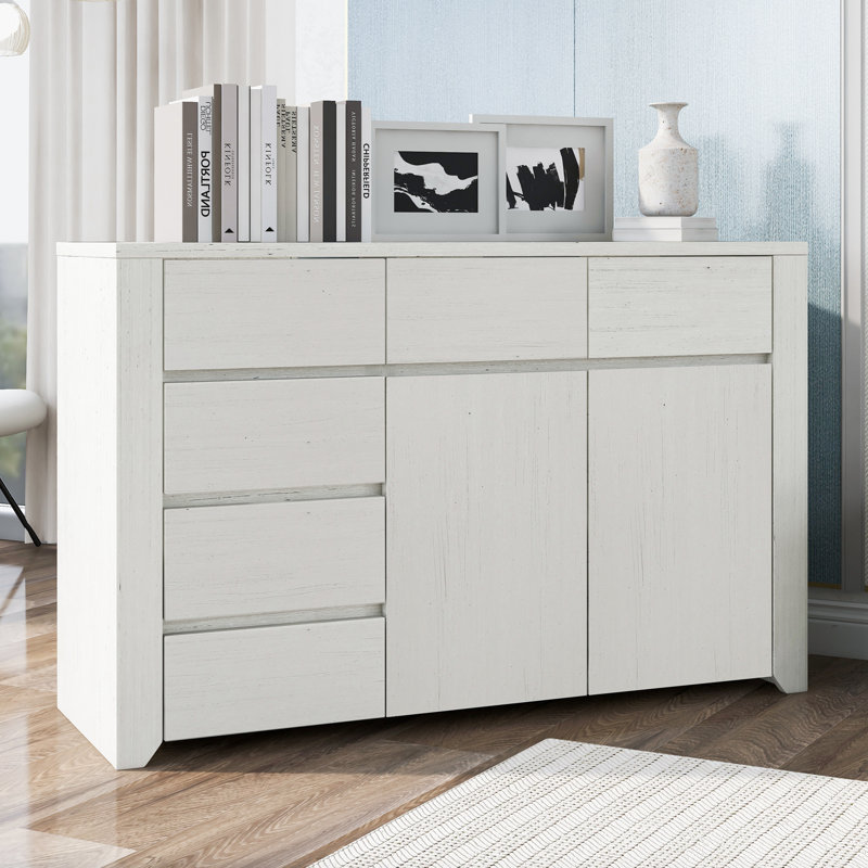 Commode combinée 6 tiroirs l 46,8 po