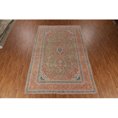 Tapis traditionnel brun 8 x 13