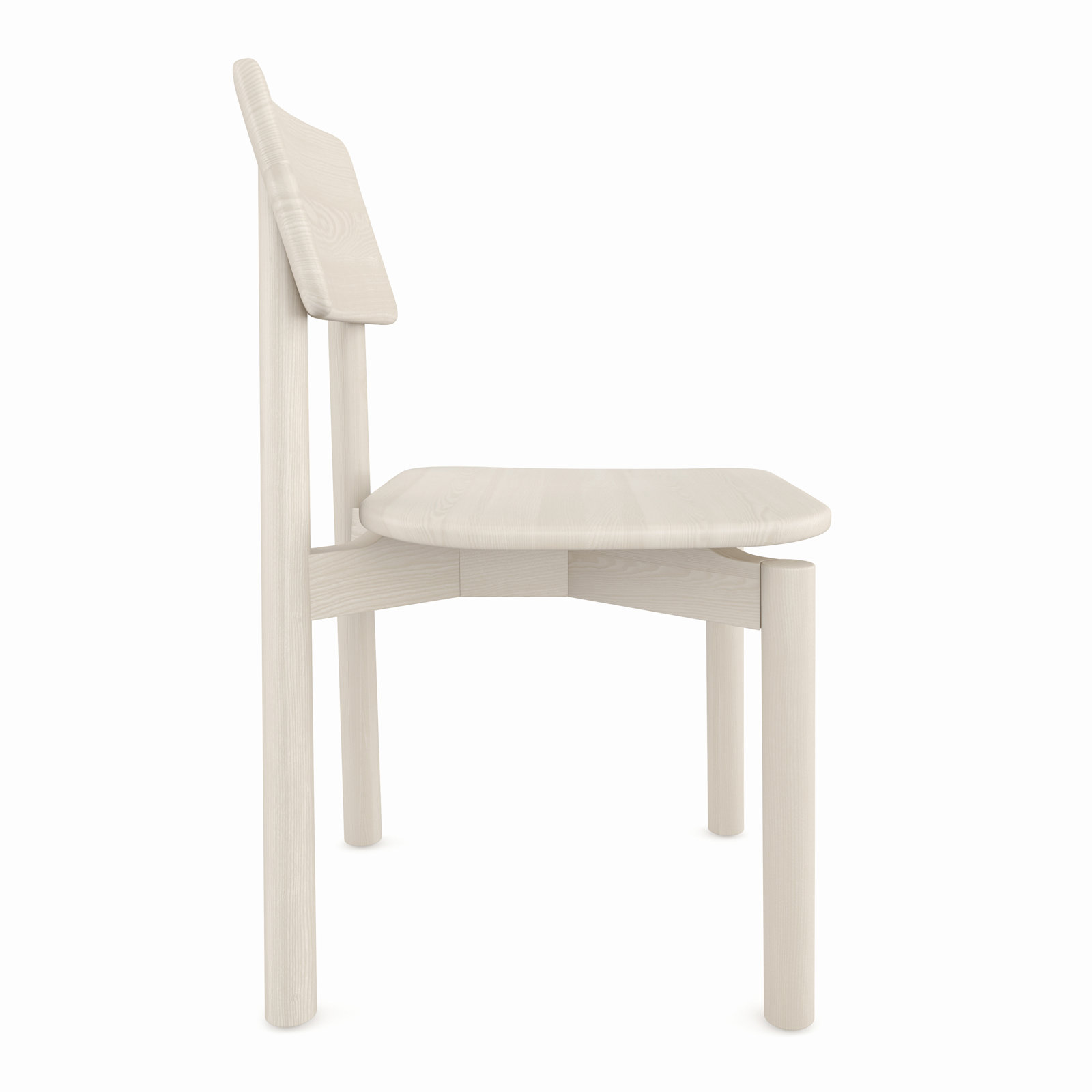 Ridley Dining Chair, Ash Latte