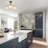 Bradden 3 - Light Dimmable Semi Flush Mount