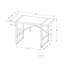 Bureau d'ordinateur d'inspiration industrielle