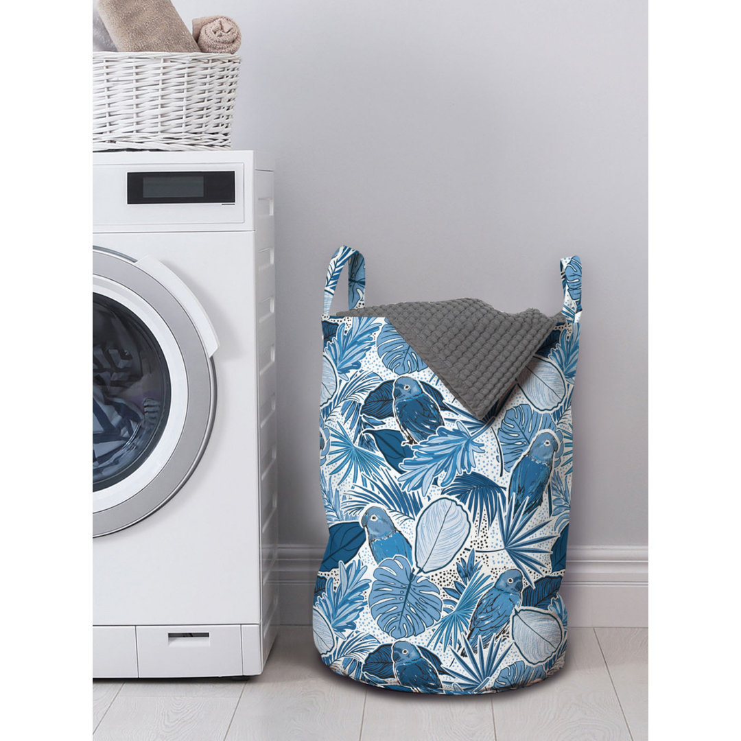 Fabric Laundry Bag with Handles East Urban Home