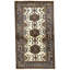 High-Quality Hand-Knotted Ivory Area Rug
