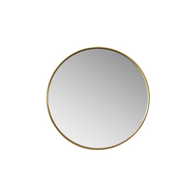 Kaliea Metal Flat Wall Mirror