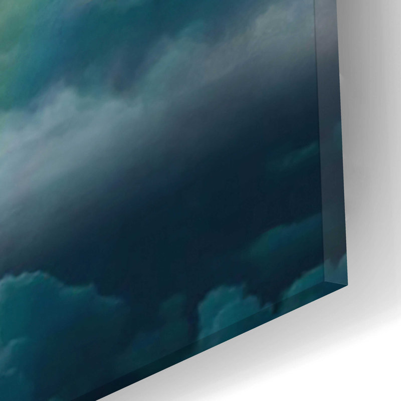 Art mural en verre acrylique, «poids léger» par Epic Portfolio, H 12 po x l 24 po x P 0,2 po