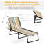 Chaise longue rembourrée Pitcairn