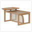 Ensemble de tables basses gigognes 2 pièces Modern