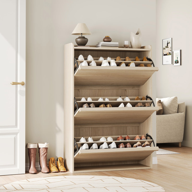 24 - Pair Shoe Storage Cabinet