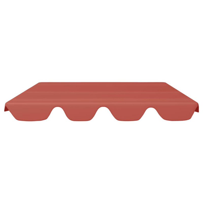 Replacement Canopy for Garden Swing Terracotta 188/168x110/145cm