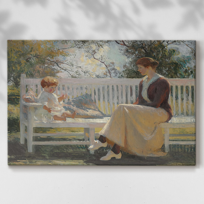 Lumière du soleil - Frank Weston Benson - Toile tendue avec châssis - 1909, 40 x 60
