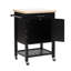 Marlborough Solid Wood Top Kitchen Cart-1499826478