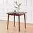 Emalie 29.5" Square Solid Wood Dining Table-88972602
